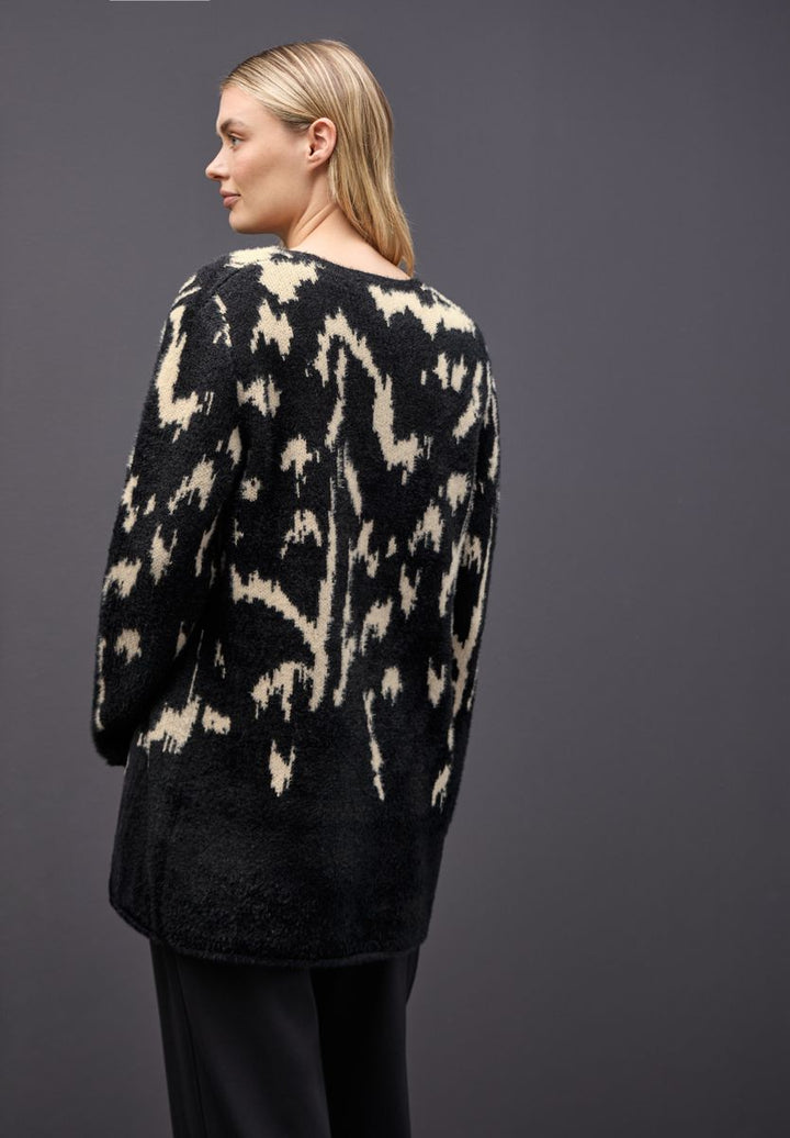 Softer Jacquard Cardigan