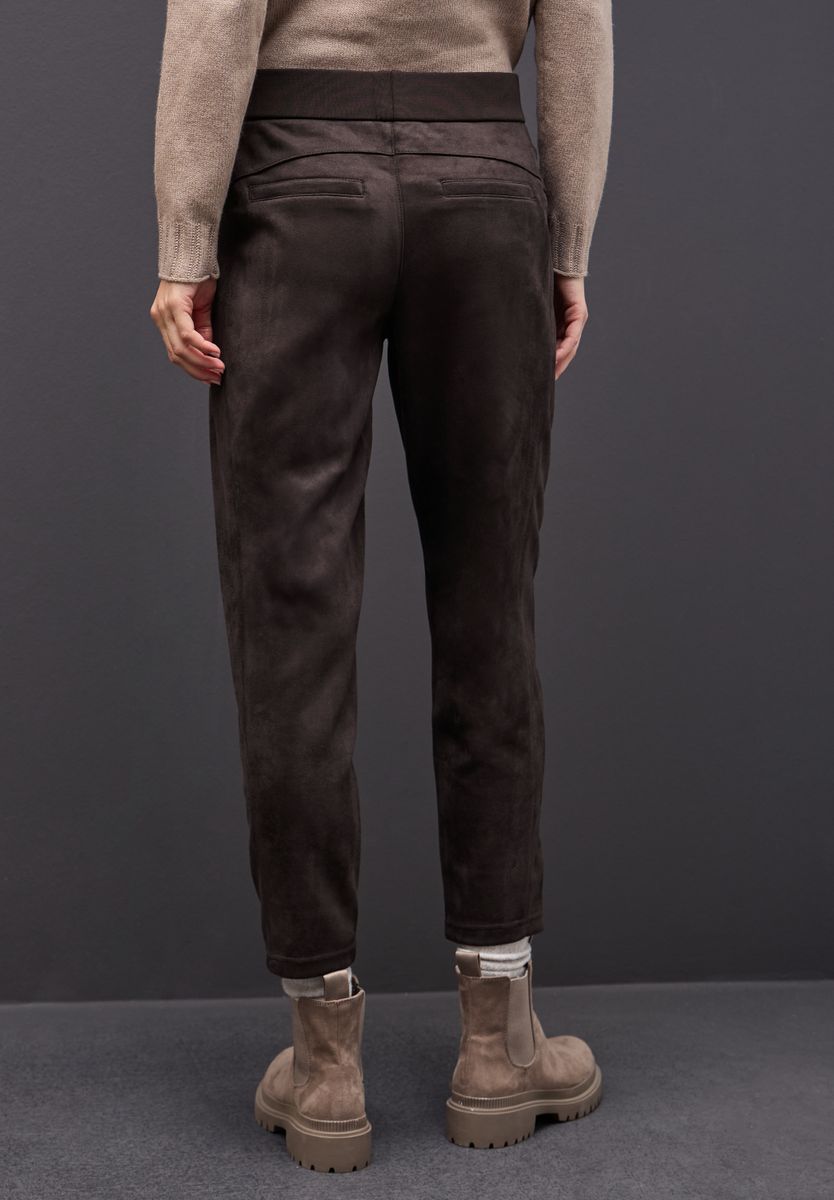 Loose Fit Velours Hose