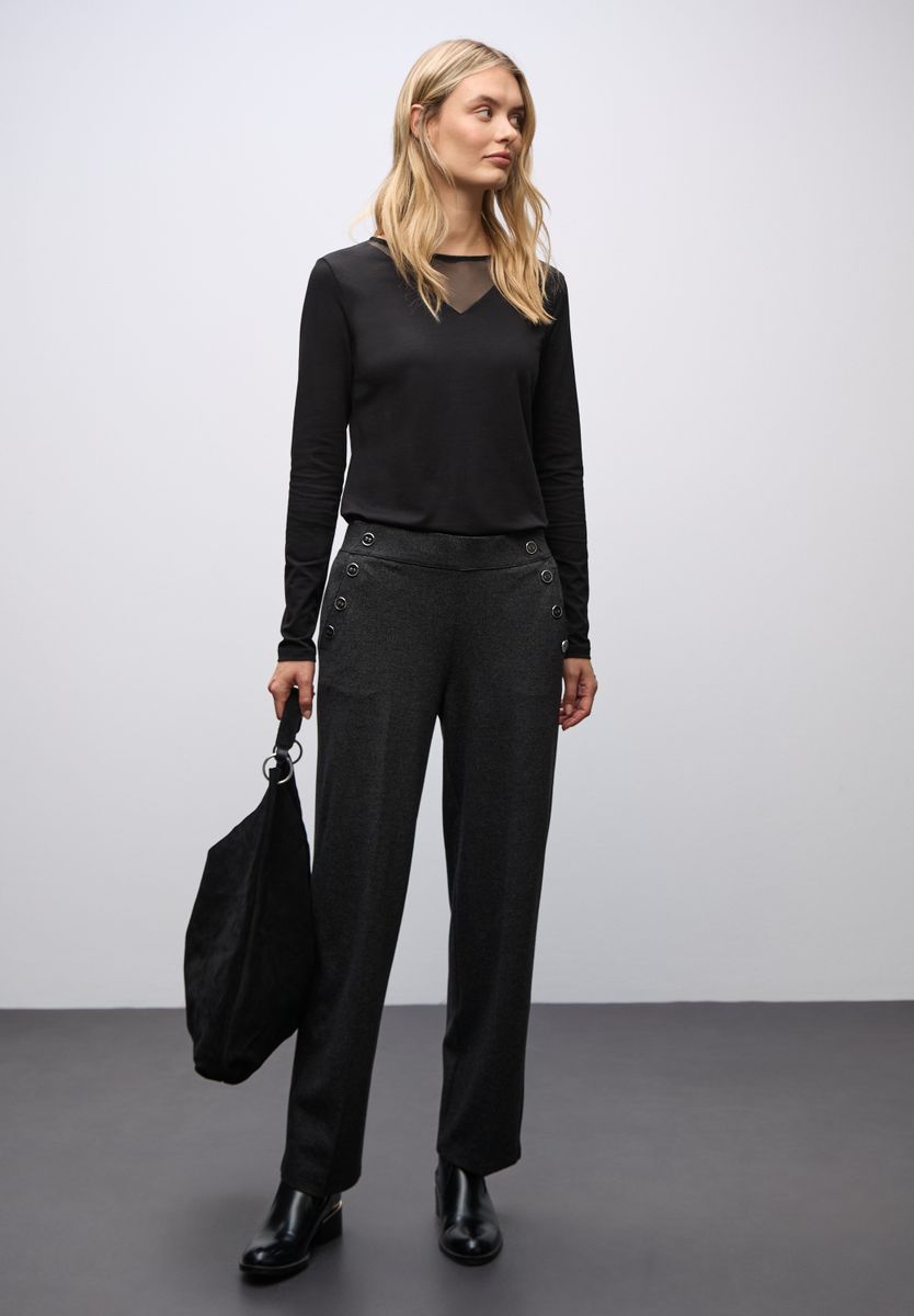 Shirt mit Meshdetails