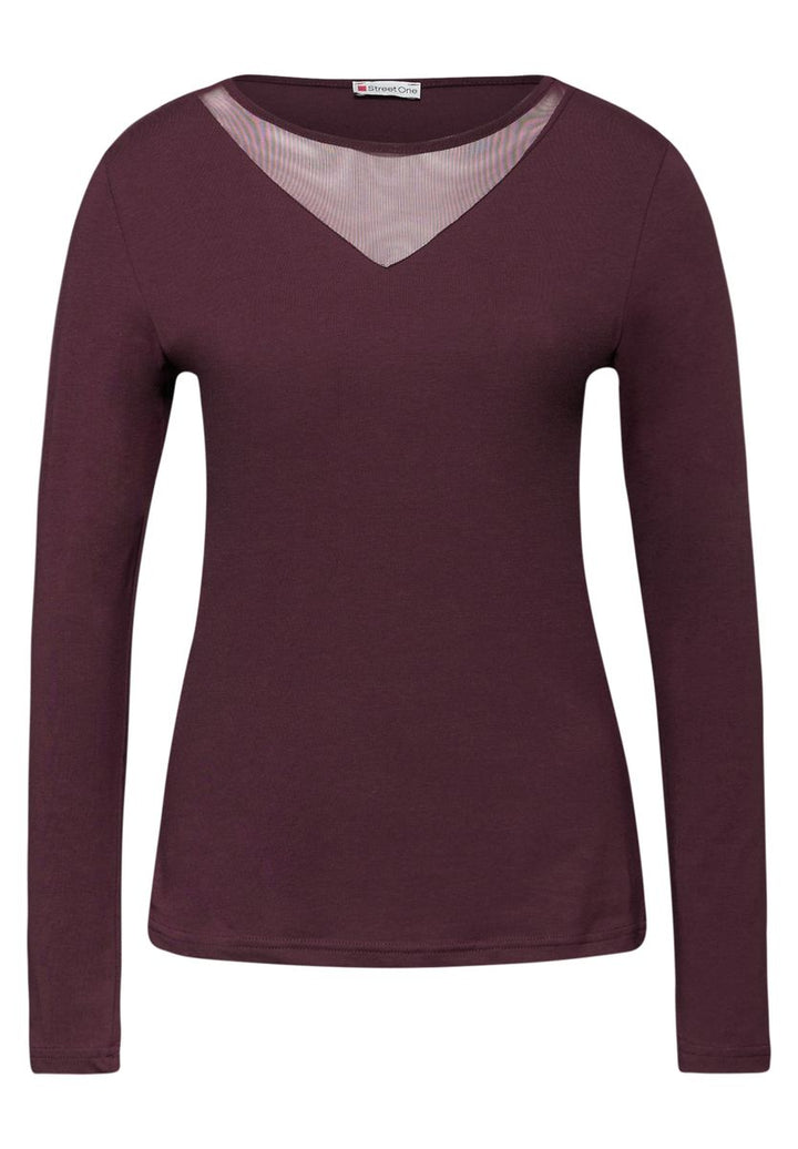 Shirt mit Meshdetails