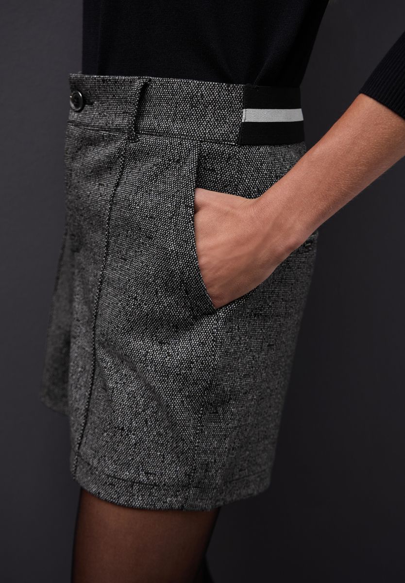 Melange Jacquard Bermuda