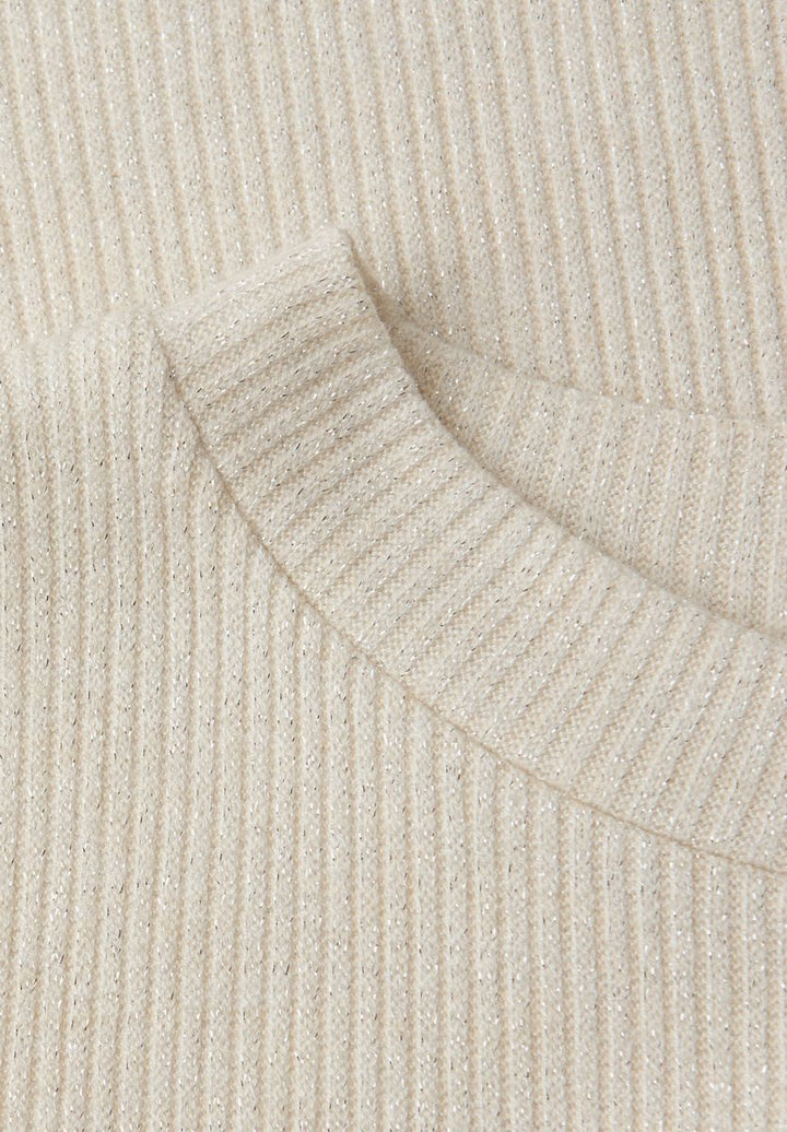 Glitzerndes Strick-Look Top