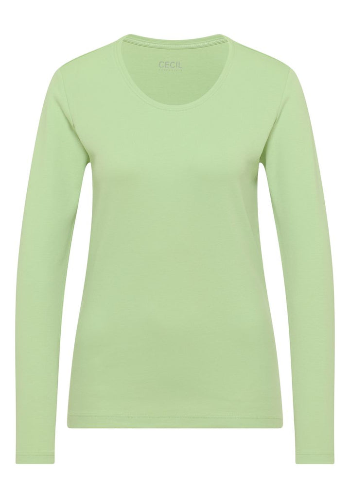 Basic Langarmshirt