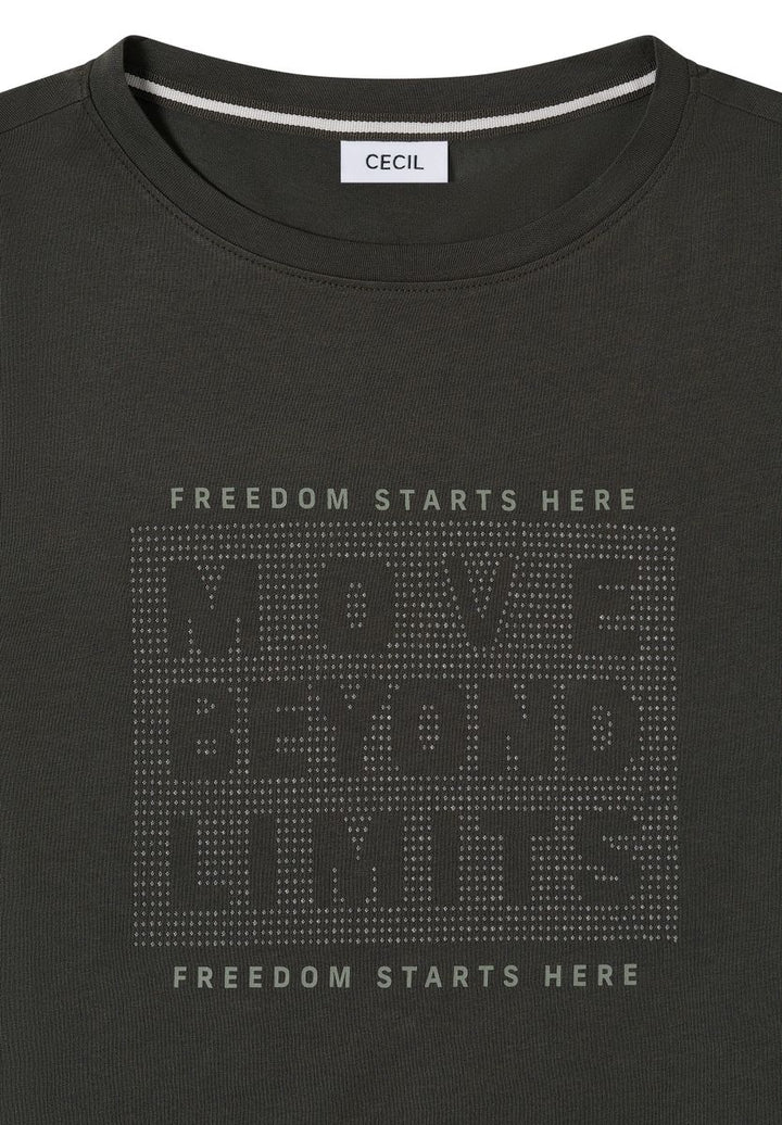 Shirt mit Schmucksteinen