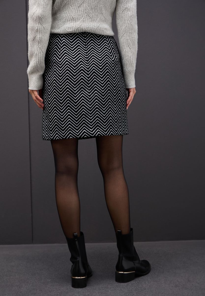 Zick-Zack Jacquard Rock