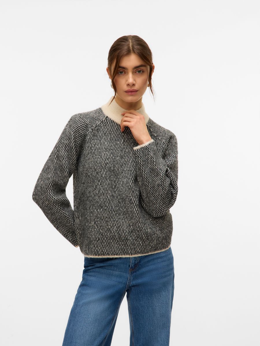 VMFELIZE LS HIGH NECK PULLOVER BOO