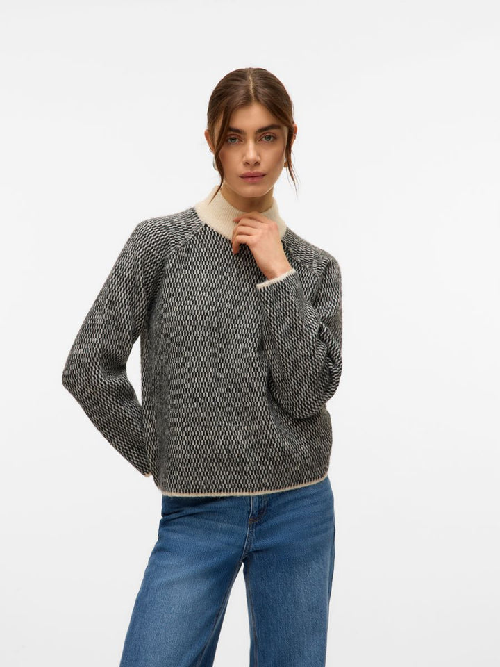 VMFELIZE LS HIGH NECK PULLOVER BOO