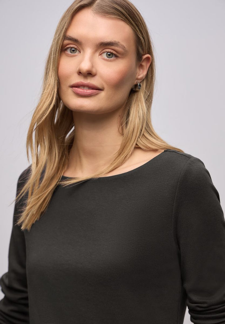 Basic Langarmshirt