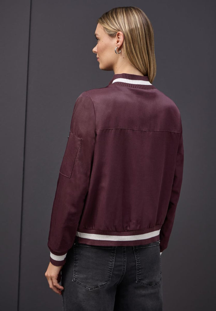 Blouson mit Collegedetails