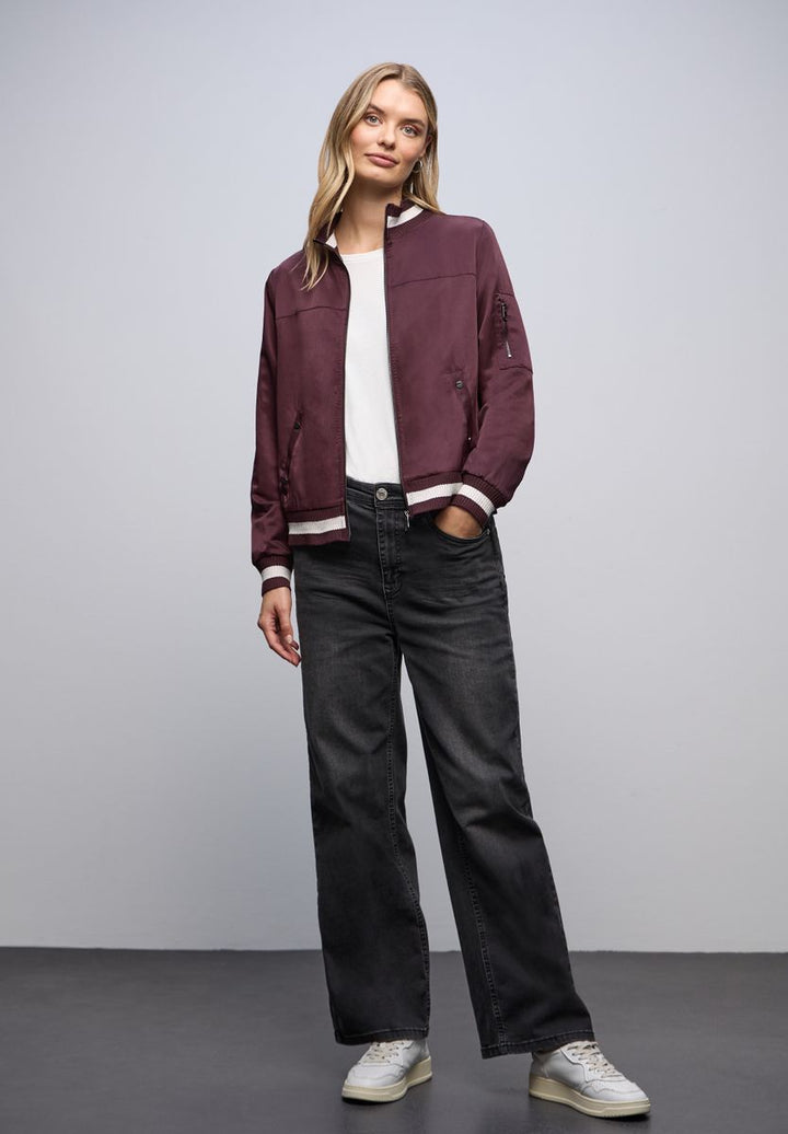 Blouson mit Collegedetails