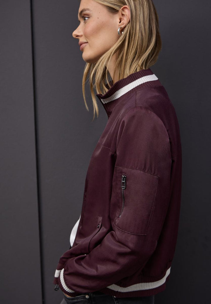 Blouson mit Collegedetails