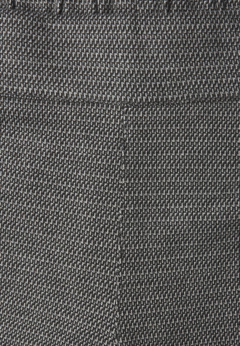 Melierte Wide Leg Hose