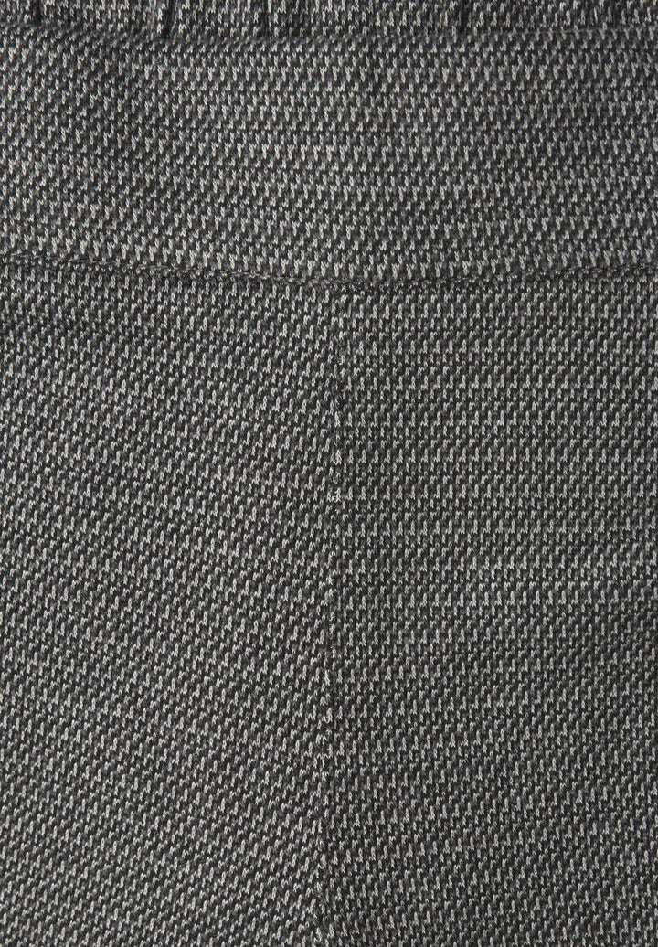 Melierte Wide Leg Hose