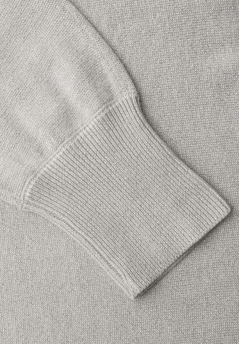 Glitzernder Dolman Pullover