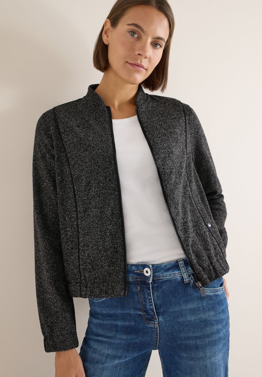 Blouson mit Elastiksaum