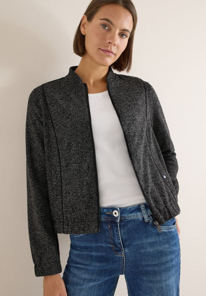 Blouson mit Elastiksaum