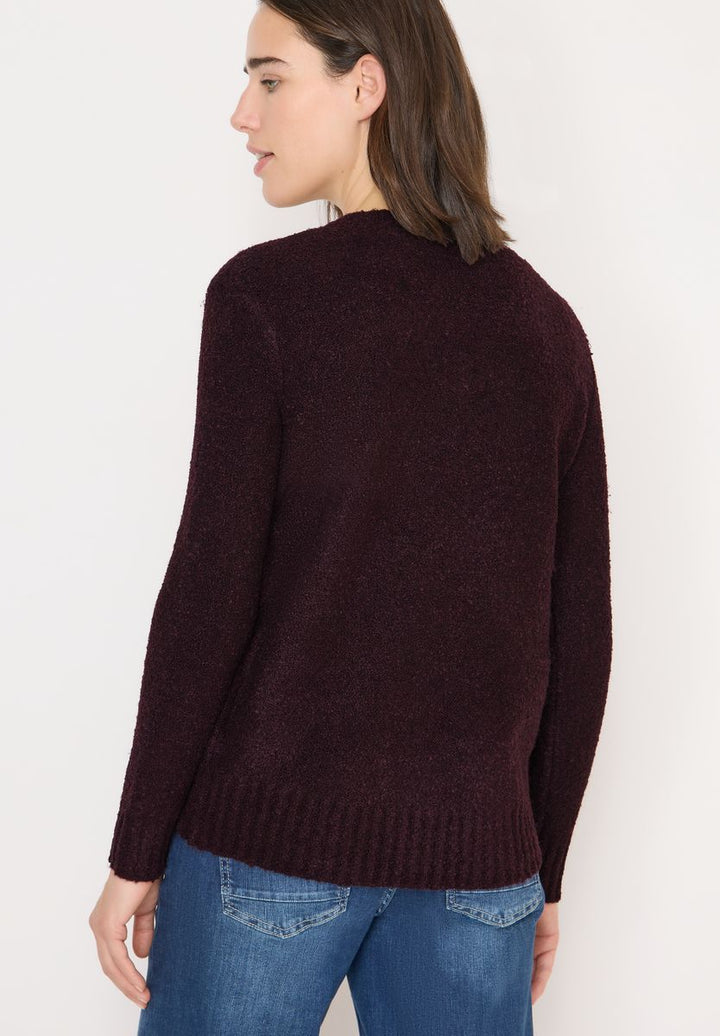 Bouclé V-Neck Pullover