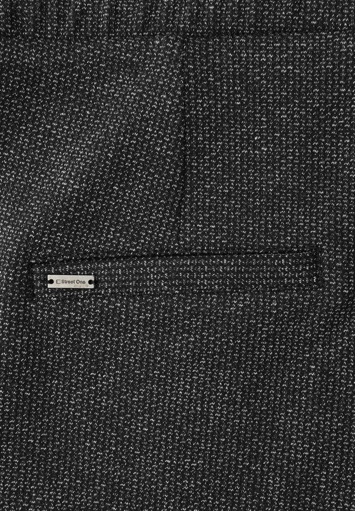 Straight Leg Jacquard Hose