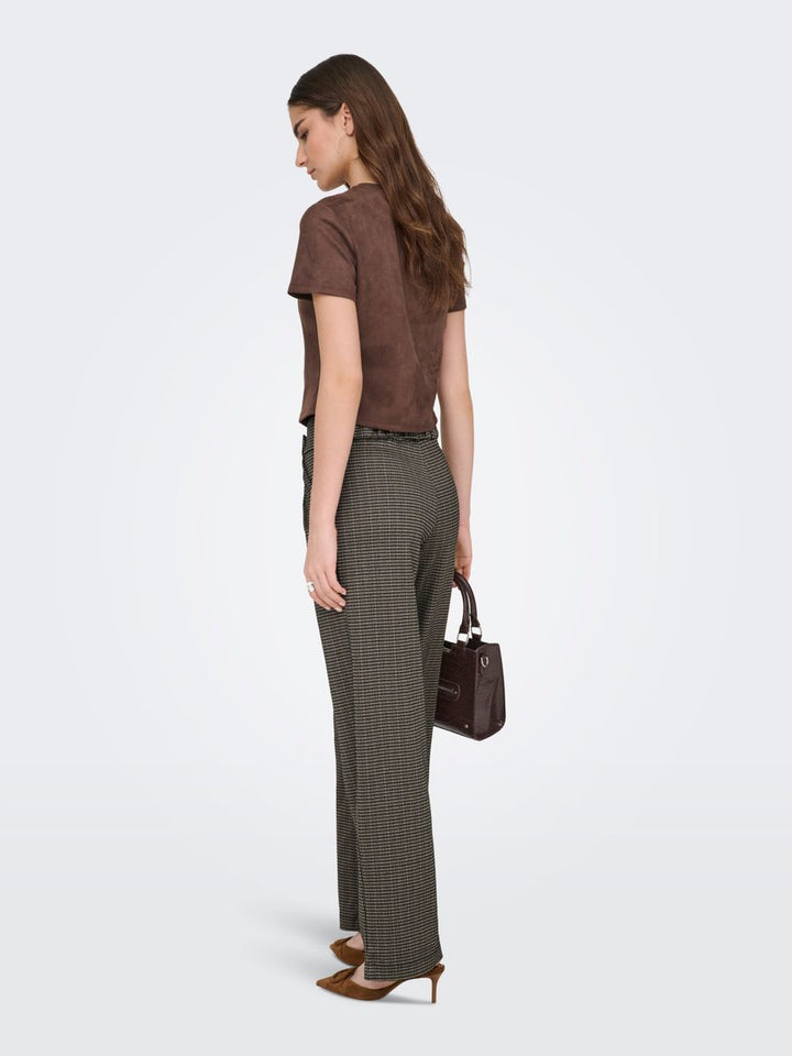 JDYGEGGO MIA LONG CHECK PANT JRS NOOS