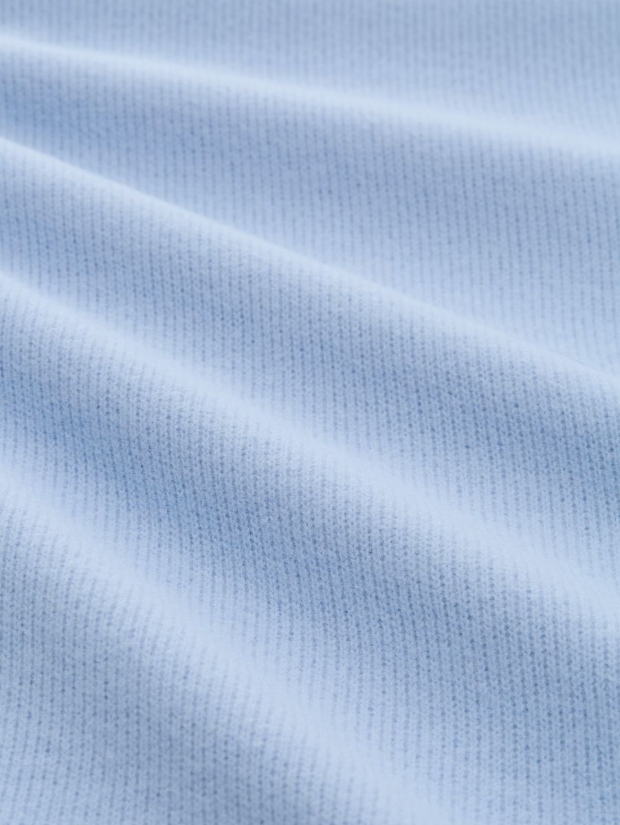 Soft-Touch Sweatshirt mit Knopf-Details