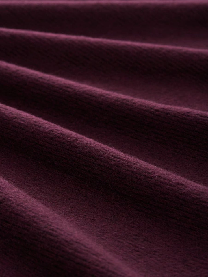 Soft-Touch Sweatshirt mit Knopf-Details