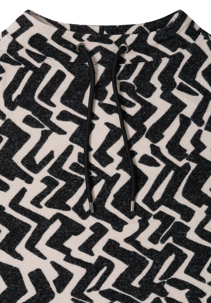 Cosy Shirt mit Grafikmuster