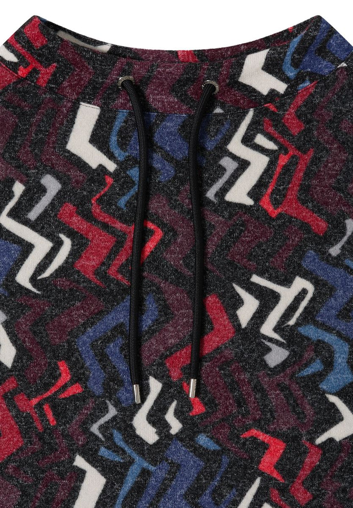 Cosy Shirt mit Grafikmuster
