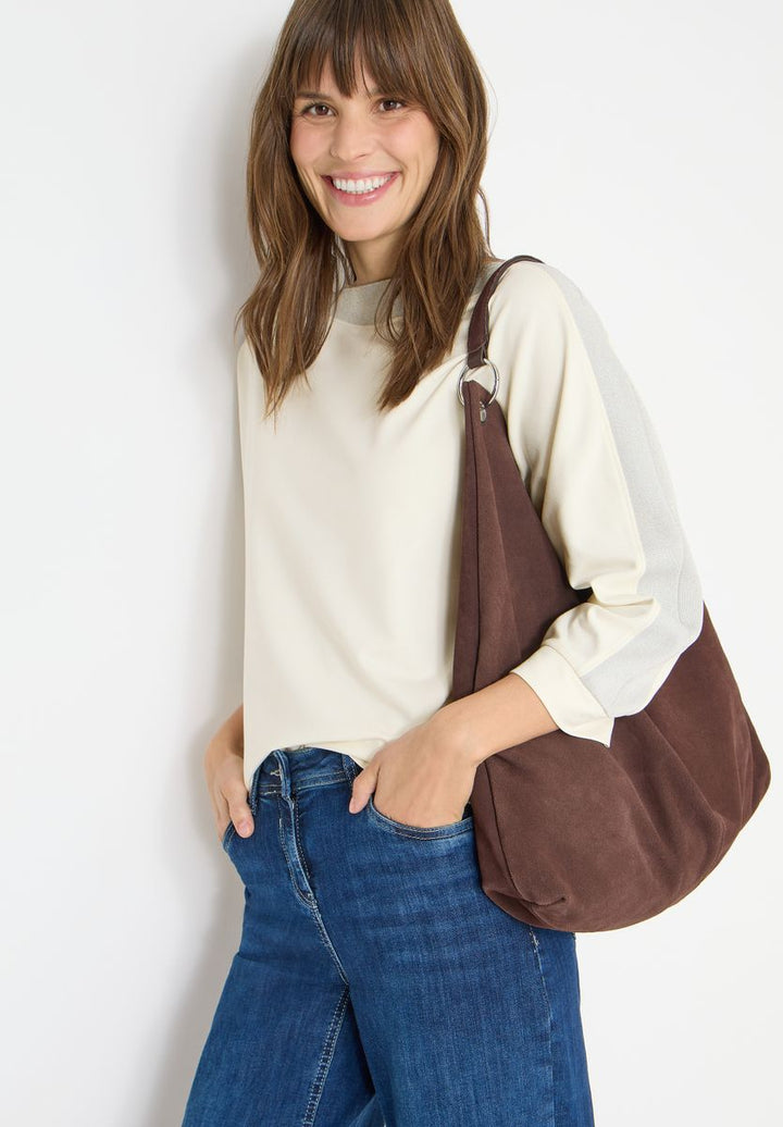 Batwing Shirt mit Tape