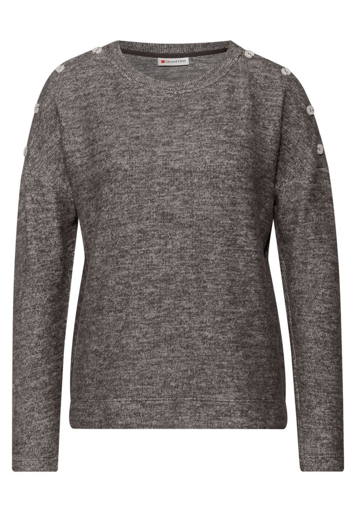 Softes Shirt mit Knöpfen