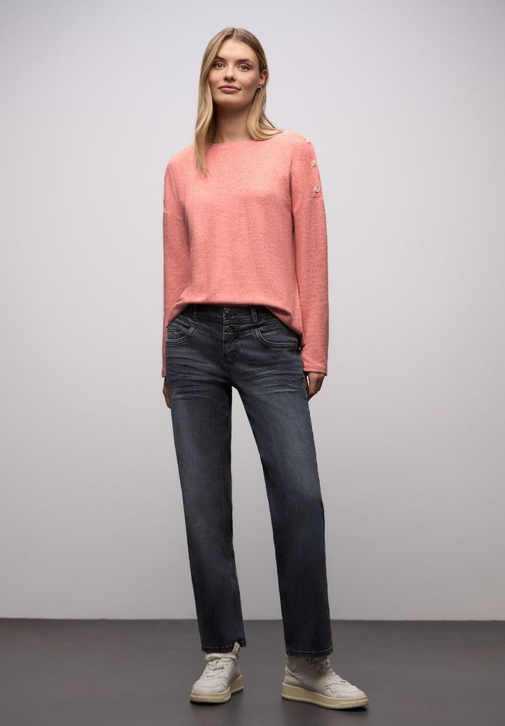 Softes Shirt mit Knöpfen