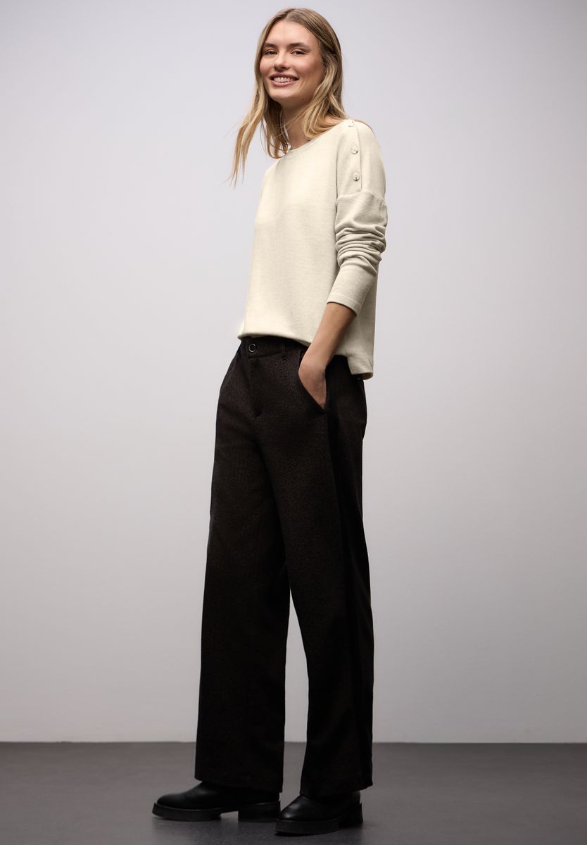 Softes Shirt mit Knöpfen