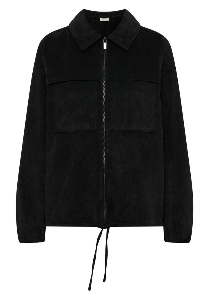 Cordjacke mit Tunnelzug