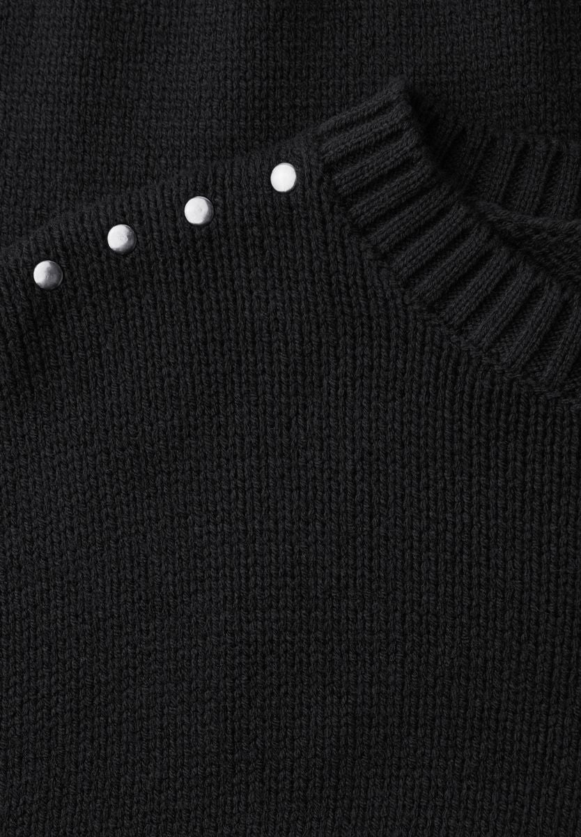 Pullover mit Nieten