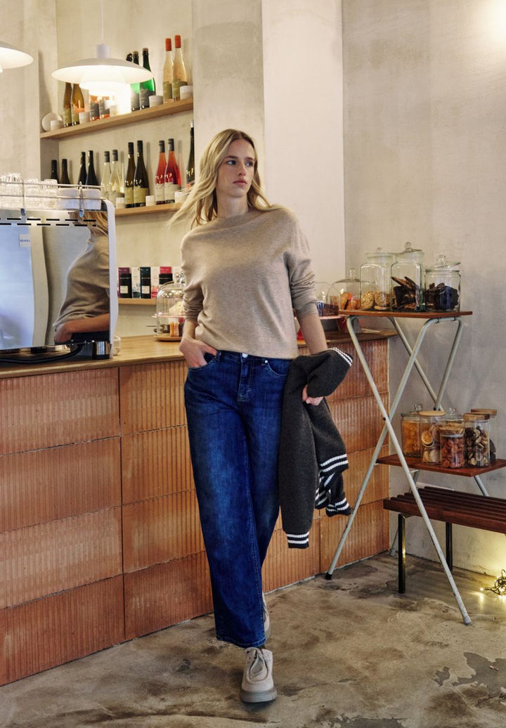 Pullover mit Volumen-Ärmeln