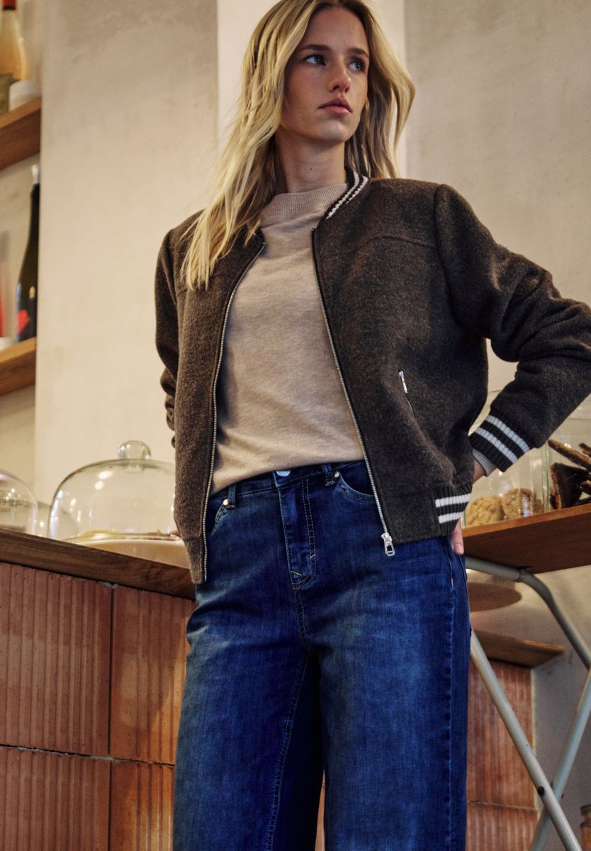 Pullover mit Volumen-Ärmeln