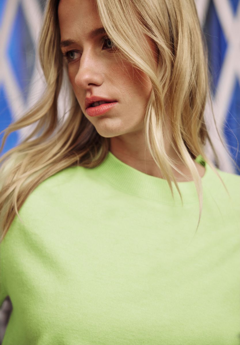 Pullover mit Volumen-Ärmeln