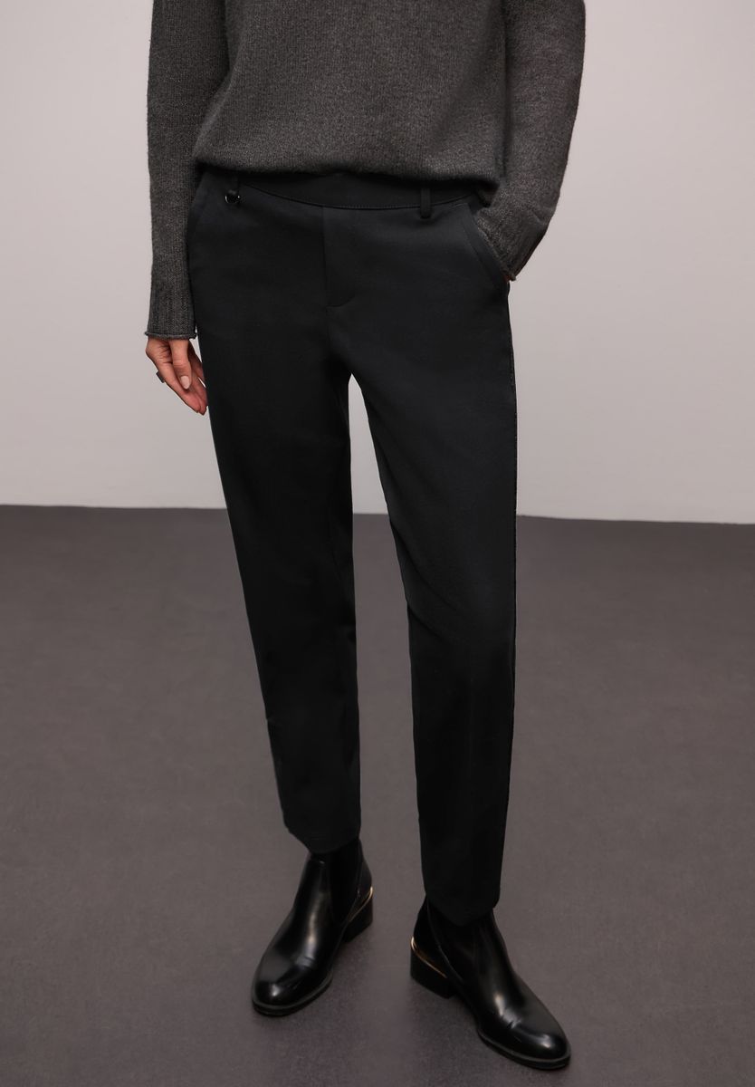 Chino mit Tape-Detail