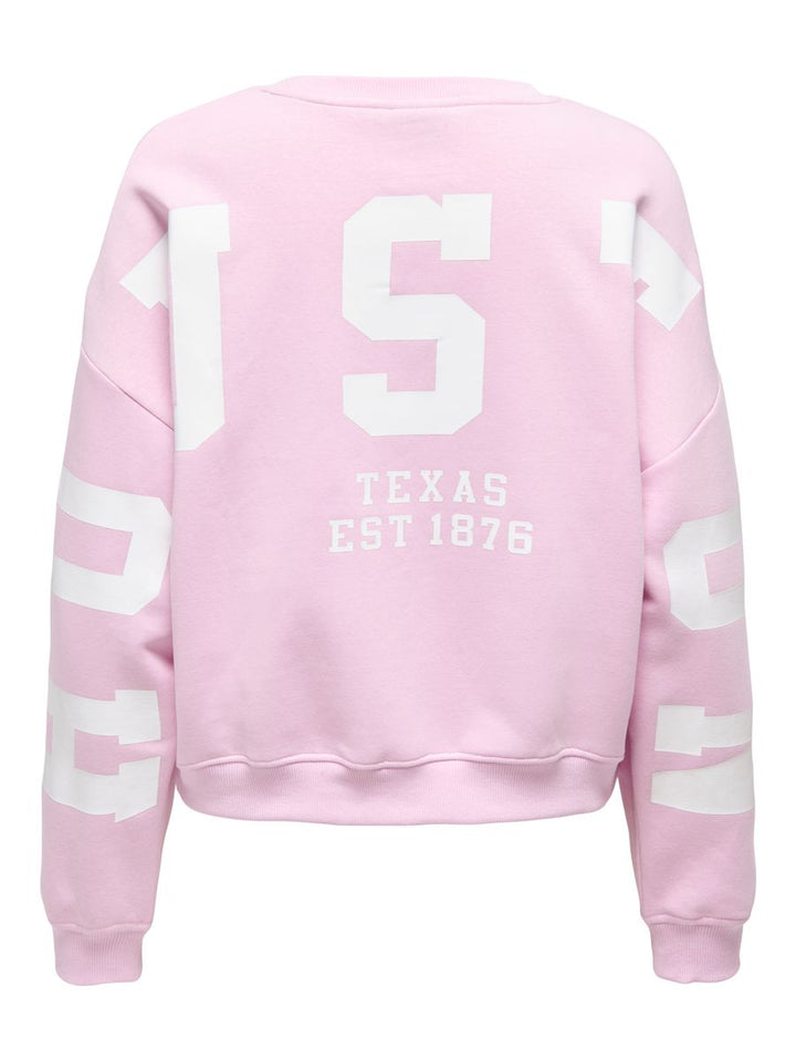 ONLSWEAT L/S BACK/SLEEVE PRINT SWT NOOS