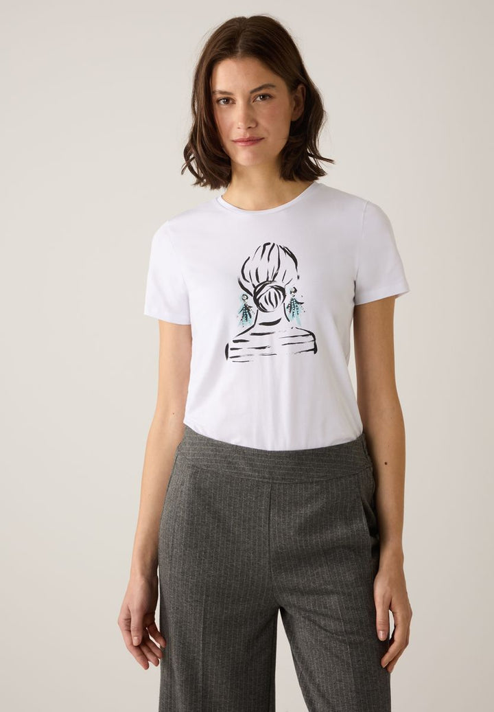 T-Shirt mit Frontprint