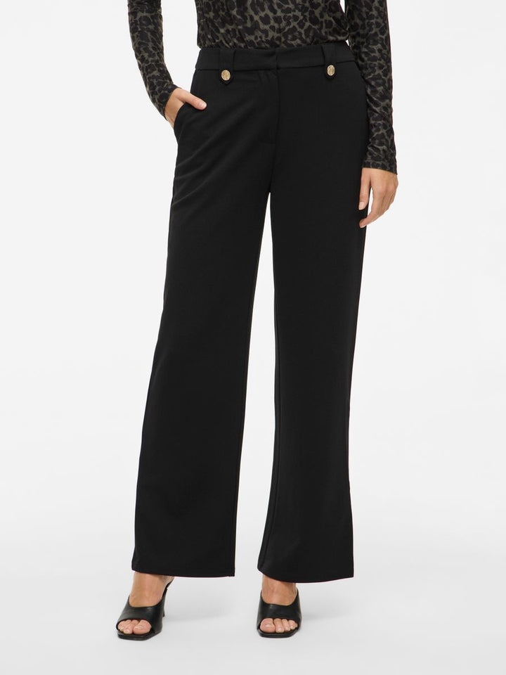 VICLUA HW WIDE BUTTON PANTS- NOOS