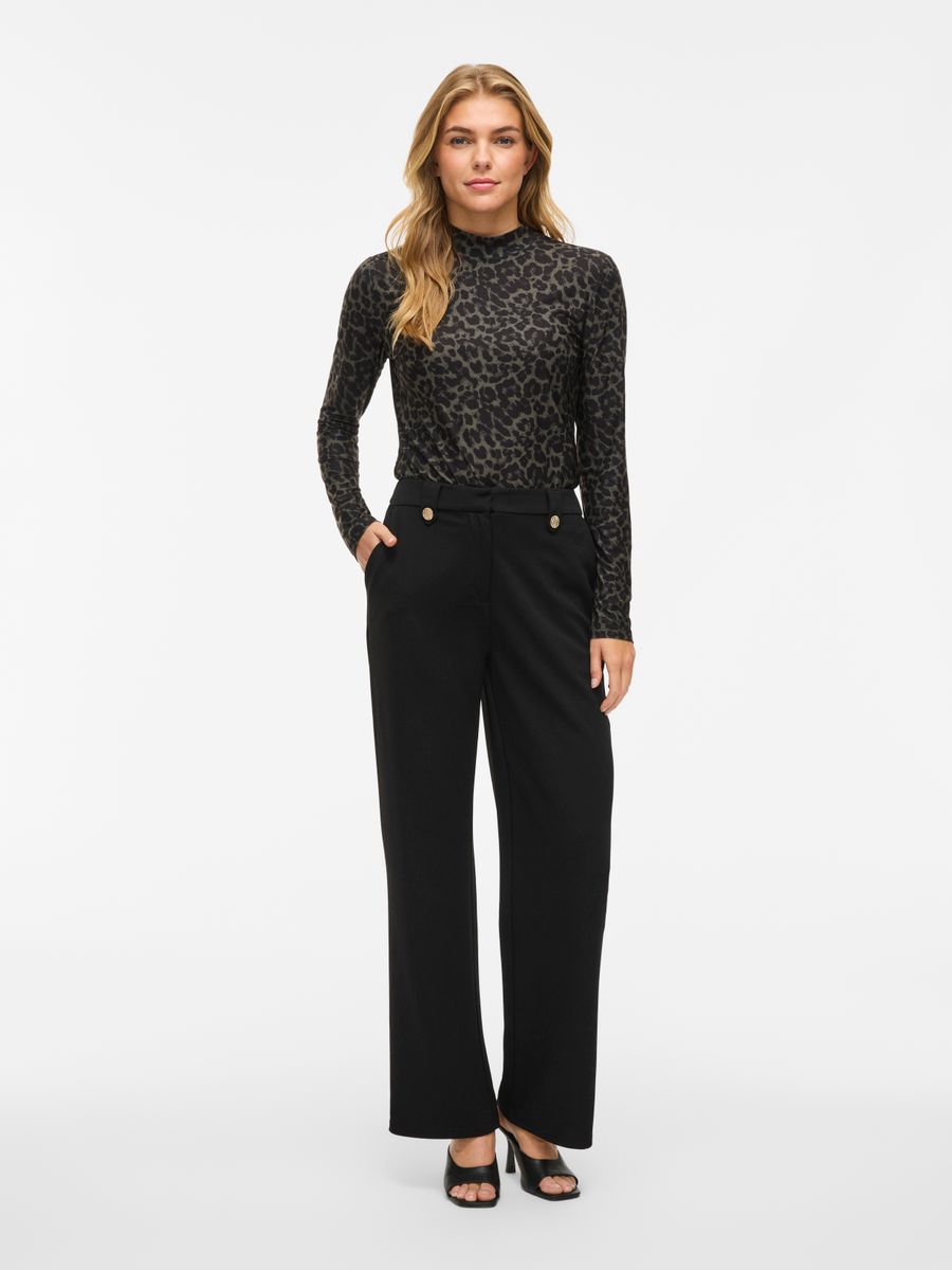 VICLUA HW WIDE BUTTON PANTS- NOOS