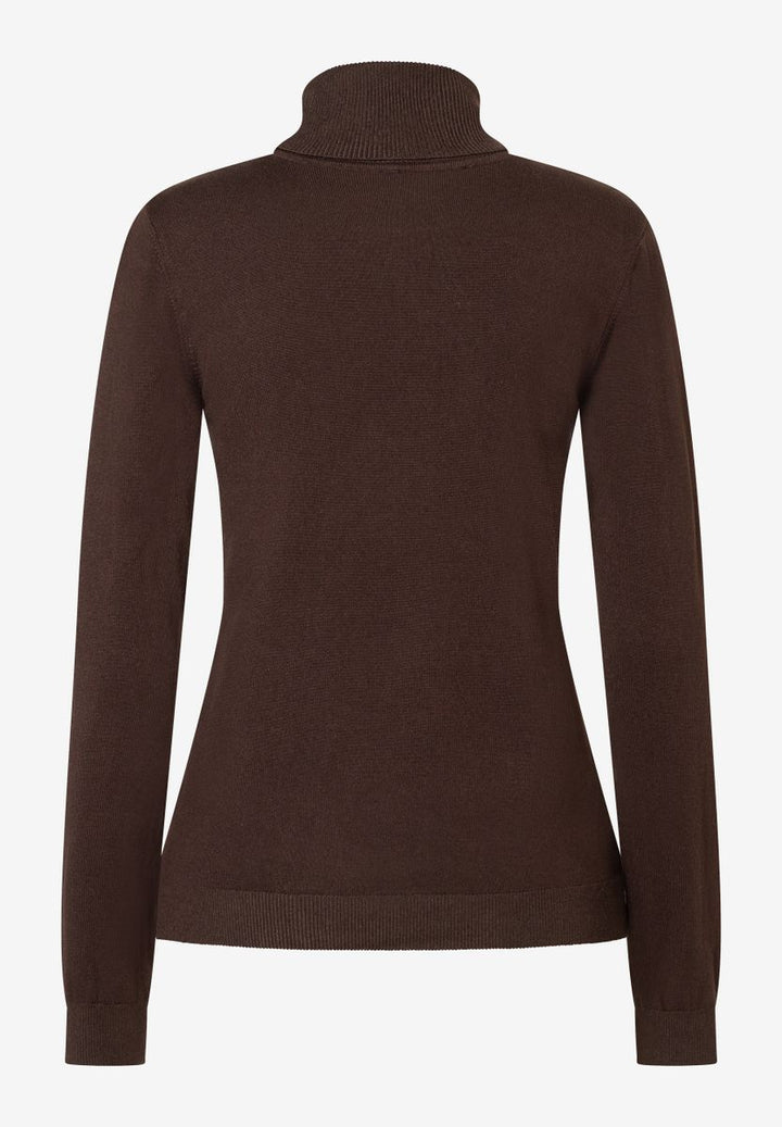 Rollkragen-Pullover