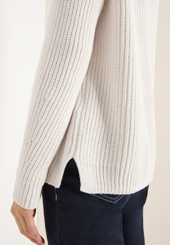 Turtleneck Chenille Pullover