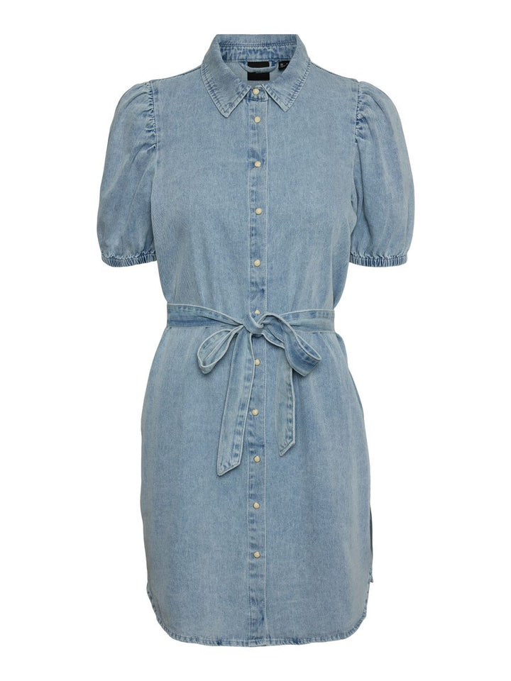 VMABIGAIL SHORT DENIM DRESS YO336