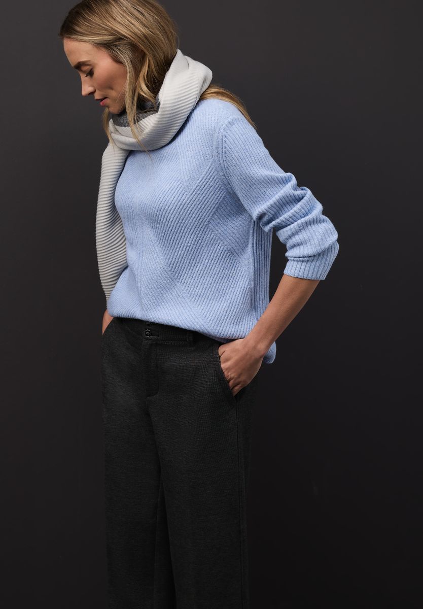 Softer Strukturpullover