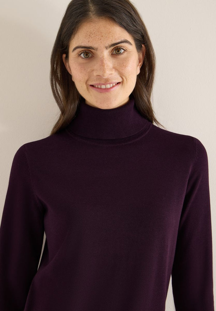 Basic Rollkragenpullover