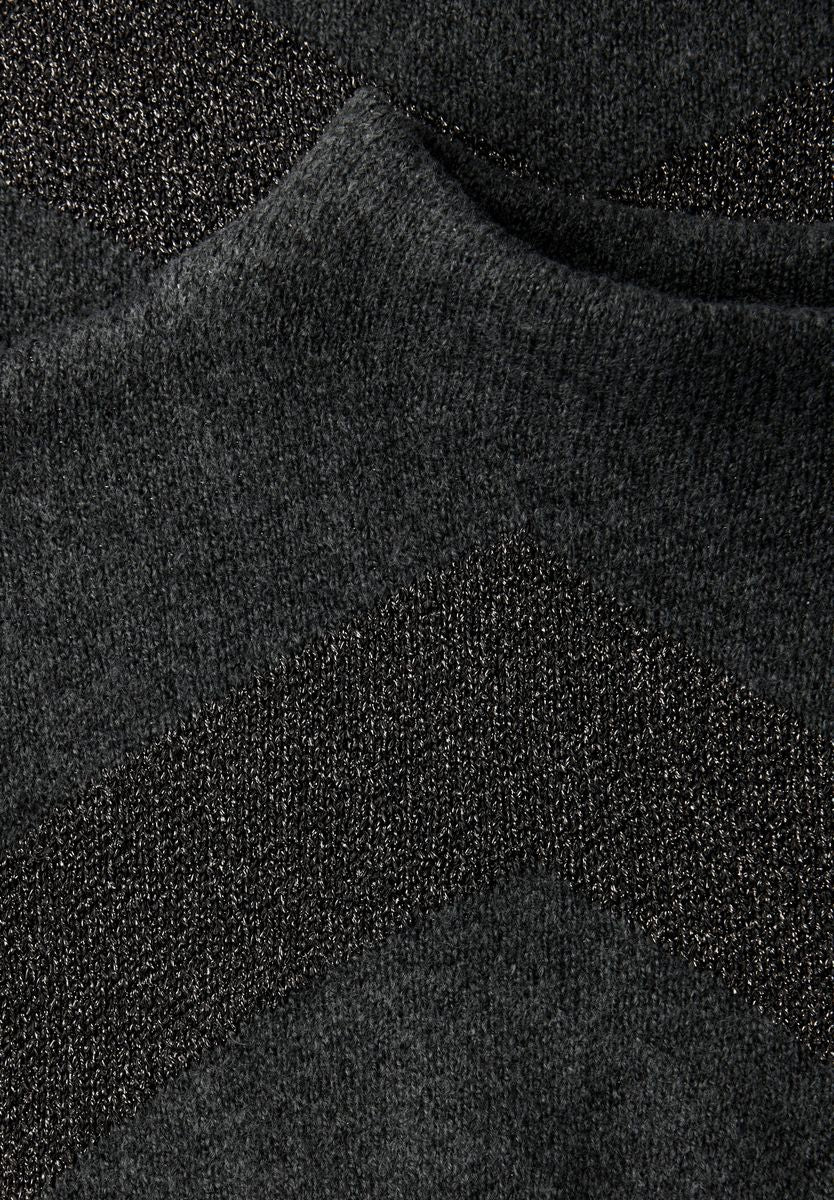 Glitzer Jacquard Pullover