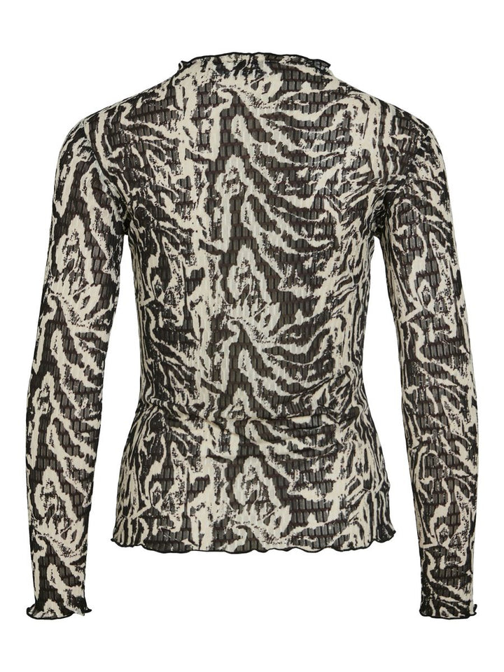 VILARINE NALA FUNNELNECK L/S TOP