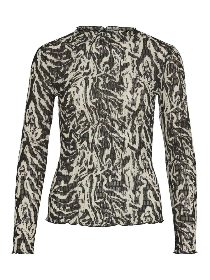 VILARINE NALA FUNNELNECK L/S TOP
