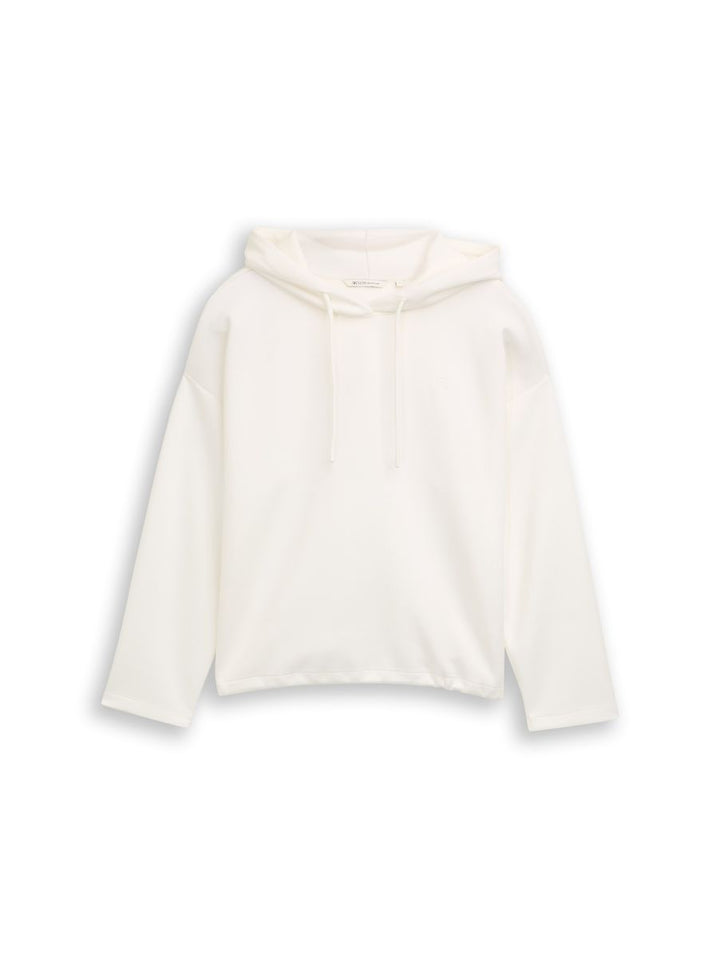 Loose Fit Scuba Hoodie Sweatshirt